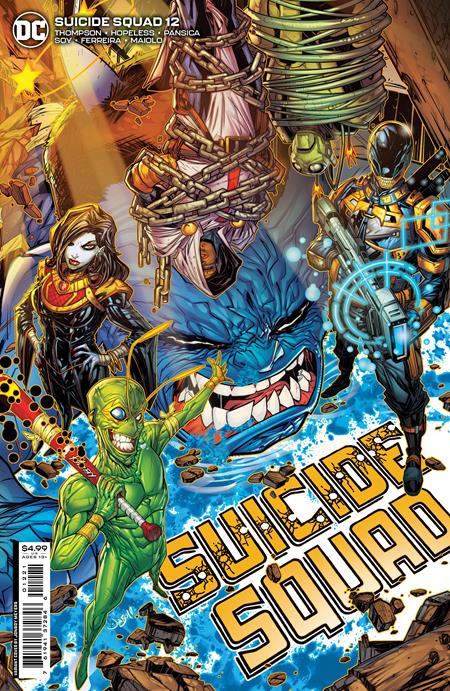 Suicide Squad #12 B Jonboy Meyers Card Stock Variant (02/01/2022) Dc