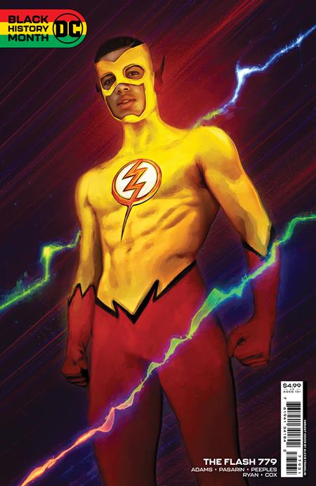 Flash #779 C Alexis Franklin Black History Month Card Stock Variant (02/15/2022) Dc