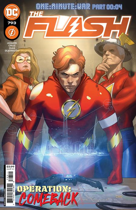 Flash #793 A Taurin Clarke Jeremy Adams (One-Minute War) (02/21/2023) Dc