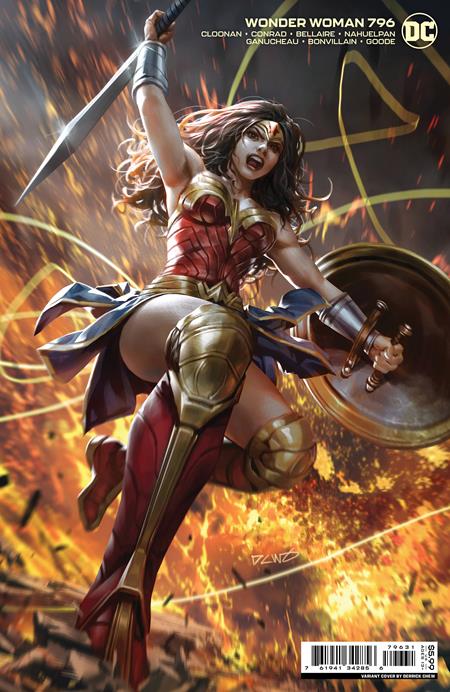 Wonder Woman #796 B Derrick Chew Card Stock GGA Variant (02/21/2023) Dc