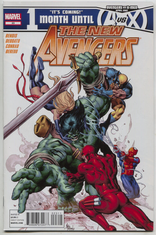 New Avengers 23 2nd Series Marvel 2012 NM MIKE DEODATO