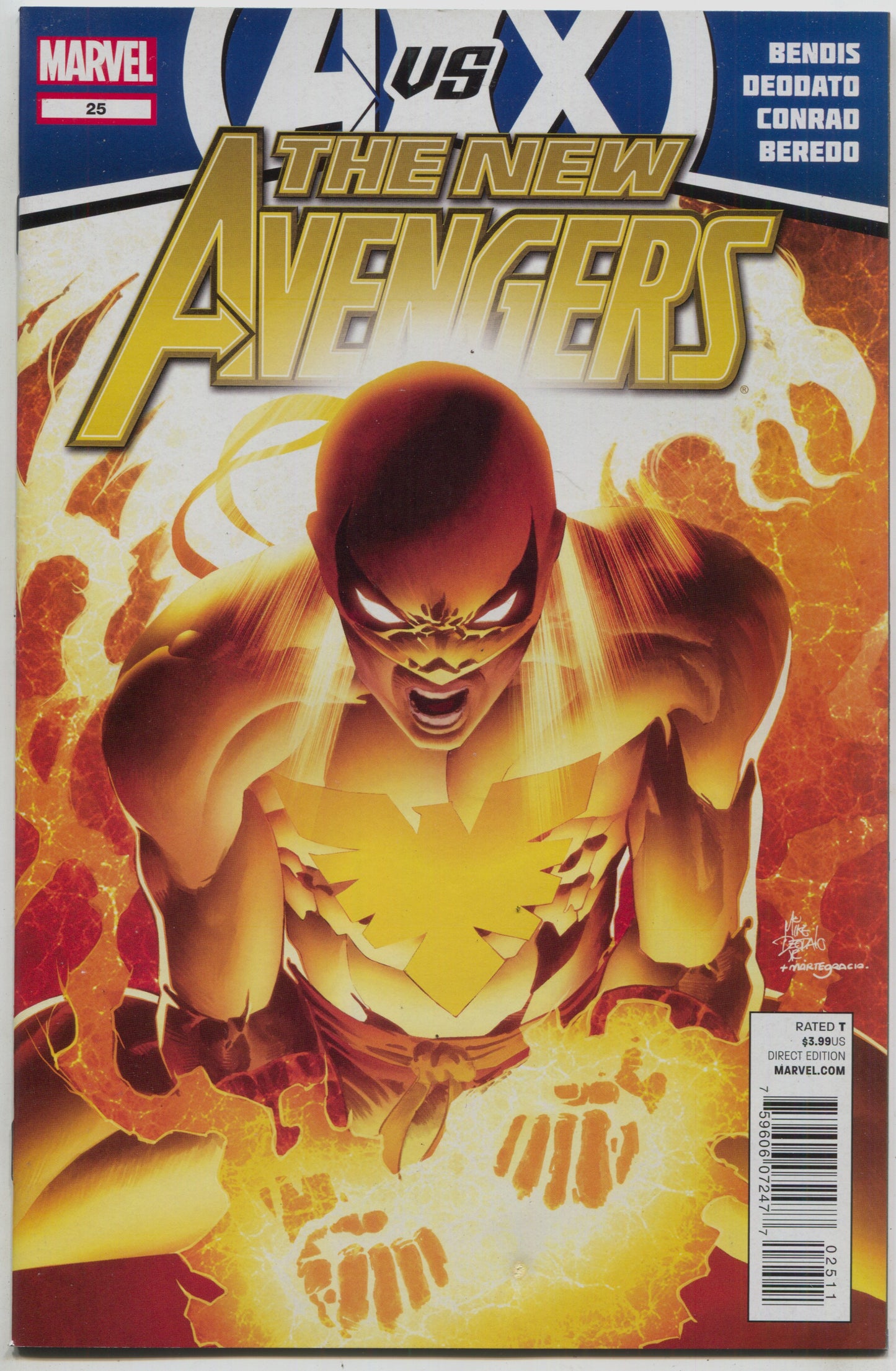 New Avengers 25 A 2nd Series Marvel 2012 Mike Deodato