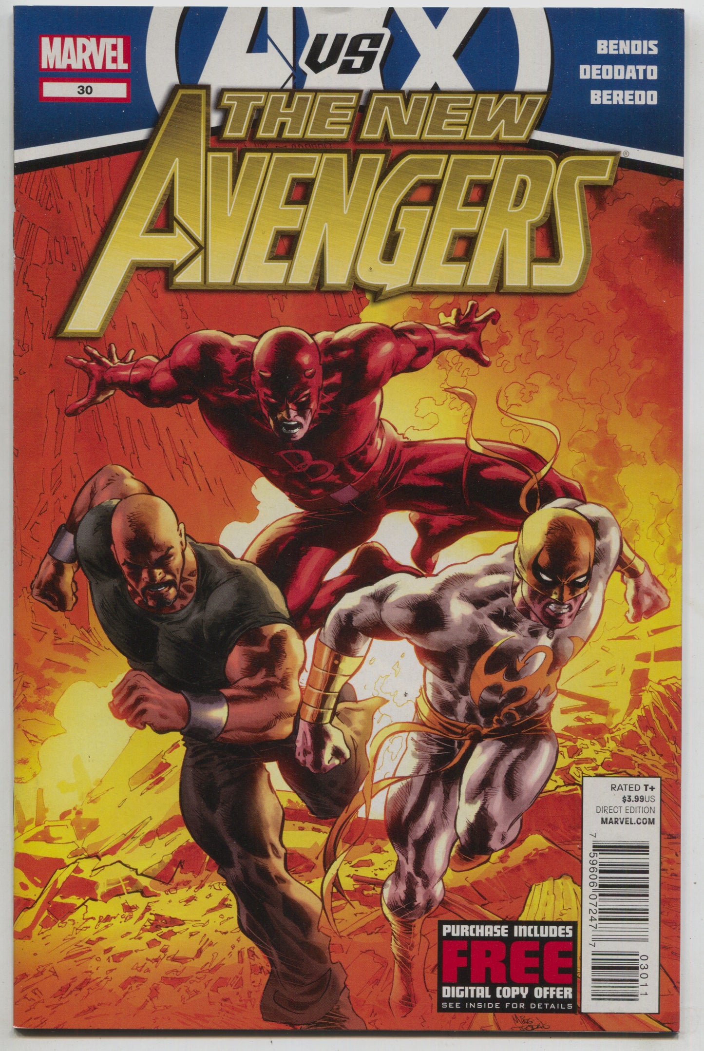 New Avengers 30 2nd Series Marvel 2012 NM Mike Deodato