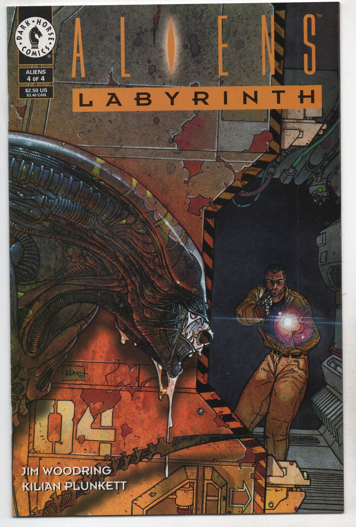 Aliens Labyrinth 4 Dark Horse 1993 Kilian Plunkett Jim Woodring