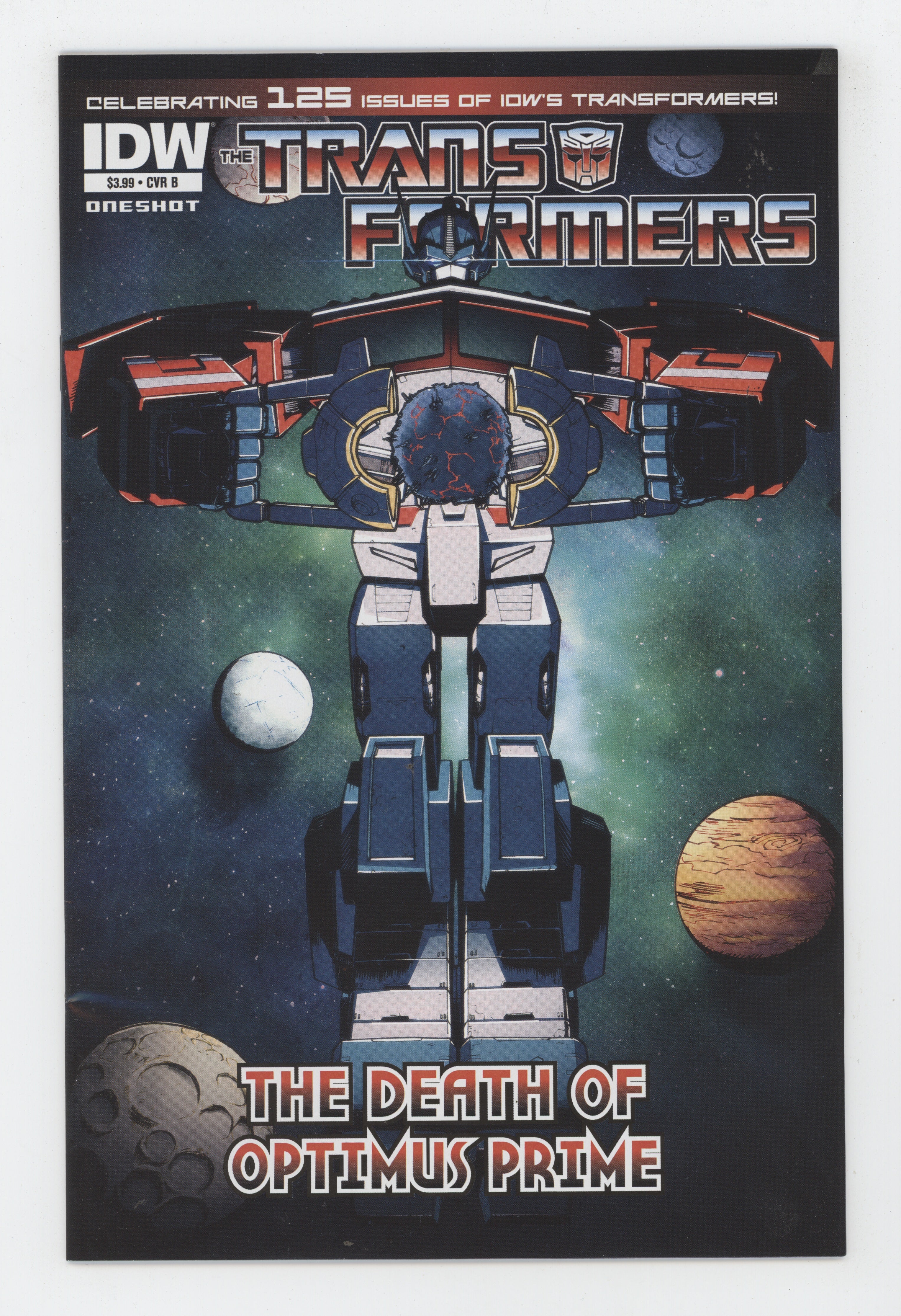 Transformers Death of Optimus Prime 1 B IDW 2011 1:5 Nick Roche