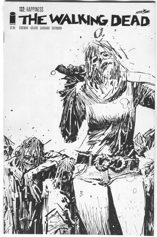 Walking Dead 132 Image 2018 15th Anniversary Ashley Wood B&W Variant Blind Bag