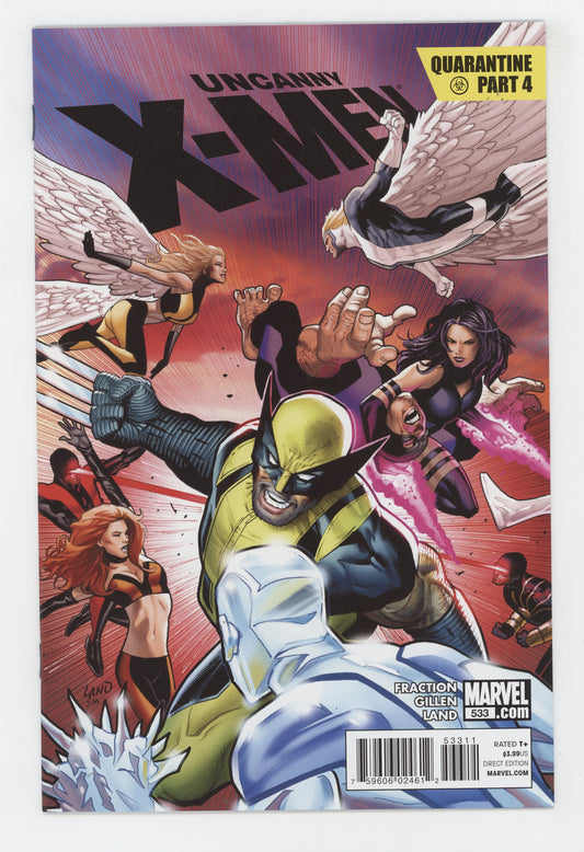 Uncanny X-Men 533 Marvel 2011 NM+ 9.6 Greg Land - Golden Apple Comics