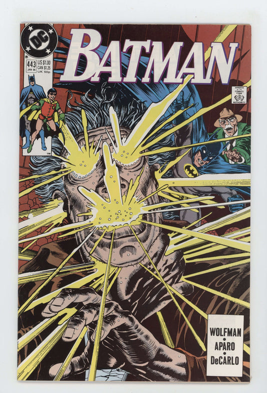 Batman 443 DC 1990 Marv Wolfman Robin