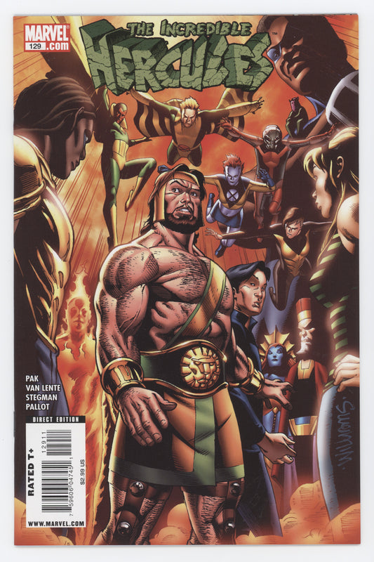 Incredible Hercules 129 Marvel 2009 NM David Williams