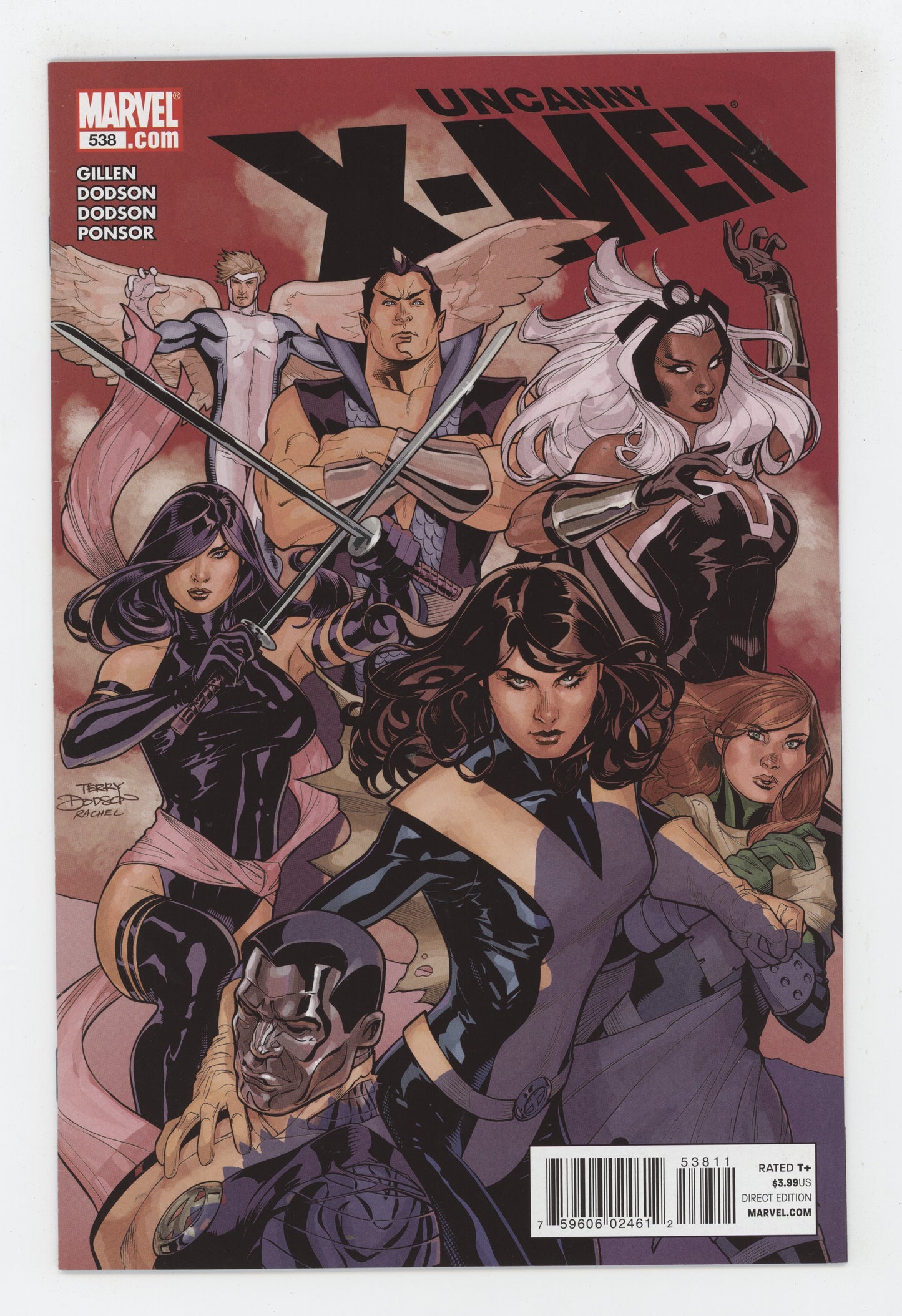 Uncanny X-Men 538 Marvel 2011 NM Terry Dodson - Golden Apple Comics