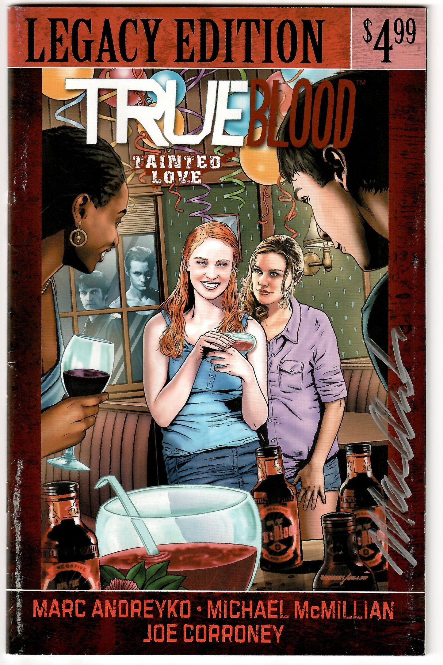 True Blood Tainted Love Legacy Edition IDW 2011 FN Signed Marc Andreyko