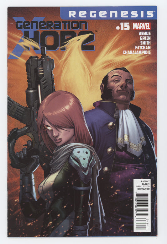 Generation Hope #15 Marvel 2012 NM- JORGE MOLINA JAMES ASMUS X-Men