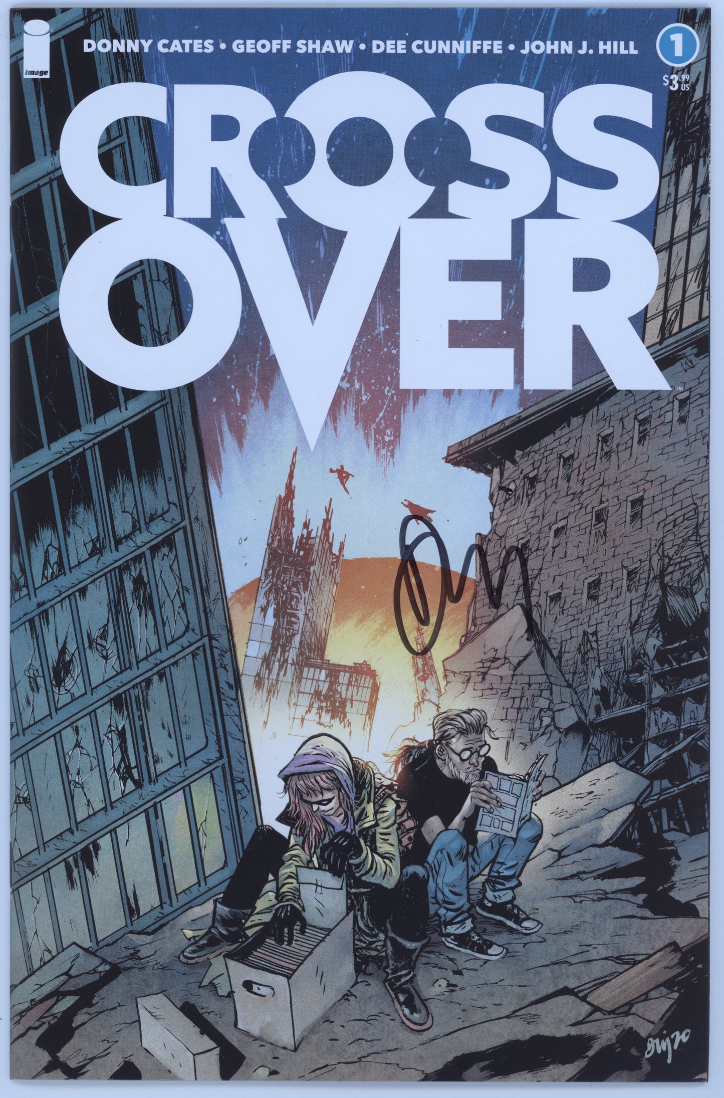 Crossover 1 Image 2020 NM 1:10 Variant Signed Daniel Warren Johnson