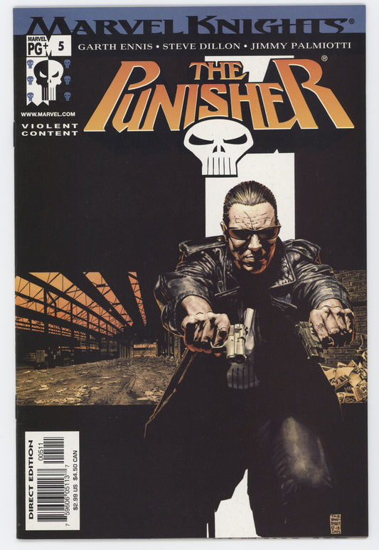 Punisher 5 6th Series Marvel Knights 2001 NM Garth Ennis Tim Bradstreet