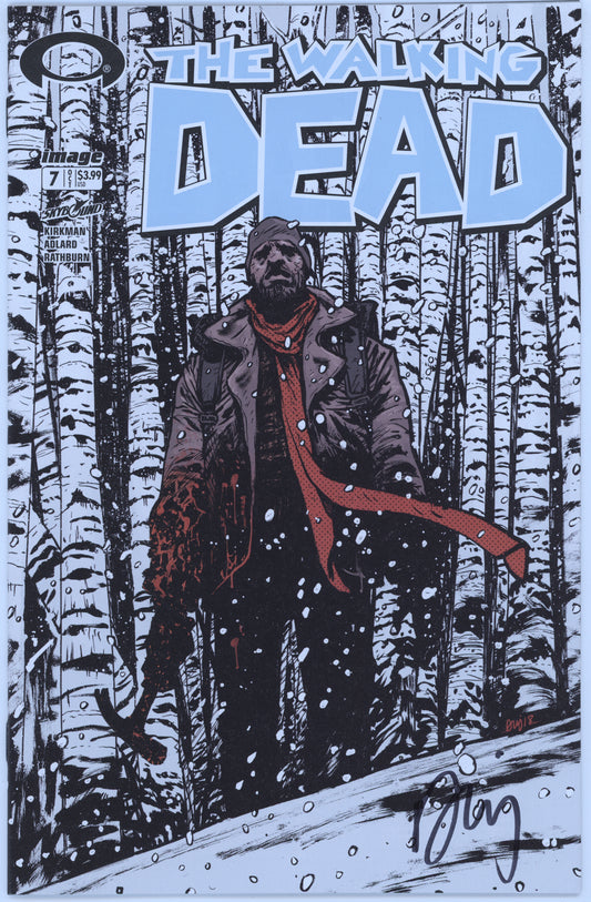 Walking Dead 7 Image 2018 NM Variant Signed Daniel Warren Johnson