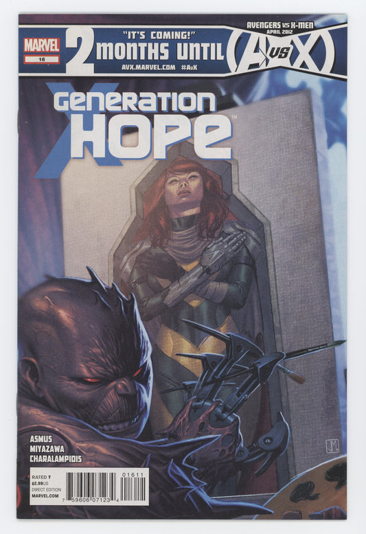 Generation Hope #16 Marvel 2012 NM- JORGE MOLINA JAMES ASMUS X-Men