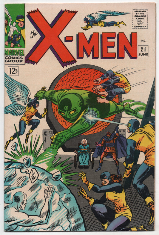 Uncanny X-Men 21 Marvel 1966 FN VF Lucifer Roy Thomas
