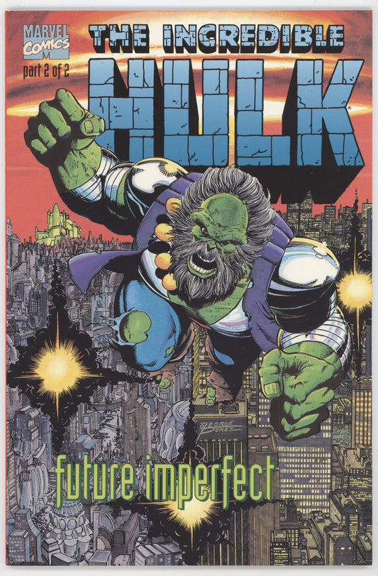 Incredible Hulk Future Imperfect 2 Marvel 1993 NM+ 9.6 George Perez 1st Maestro Cover