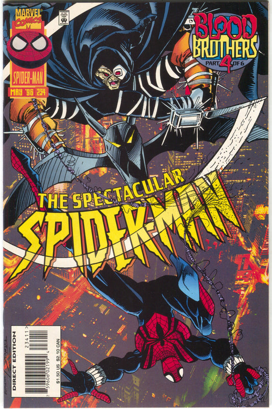 Spectacular Spider-Man 234 Marvel 1996 NM Hobgoblin Blood Brothers 4 Sal Busceama