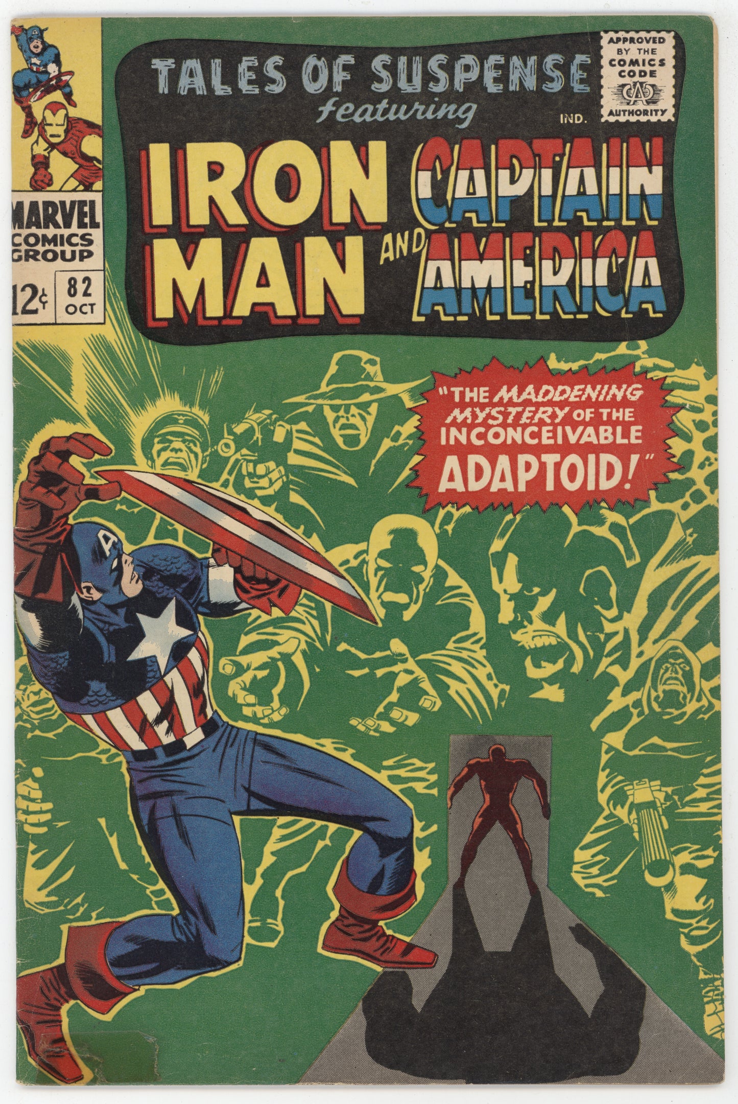 Tales Of Suspense 82 Marvel 1966 VG Iron Man Captain America Jack Kirby