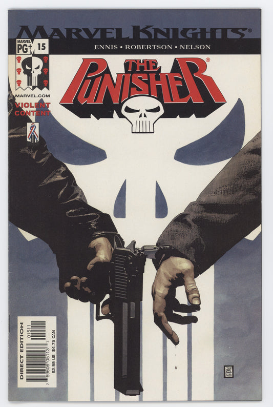 Punisher 15 6th Series Marvel Knights 2002 NM- Tim Bradstreet Garth Ennis