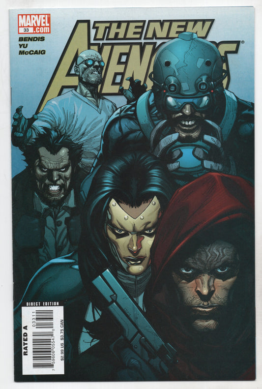 New Avengers 33 1st Series Marvel 2007 NM Leinil Francis Yu