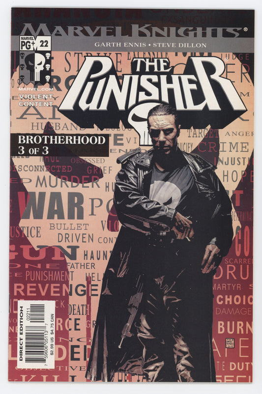 Punisher 22 6th Series Marvel Knights 2003 NM Tim Bradstreet Garth Ennis