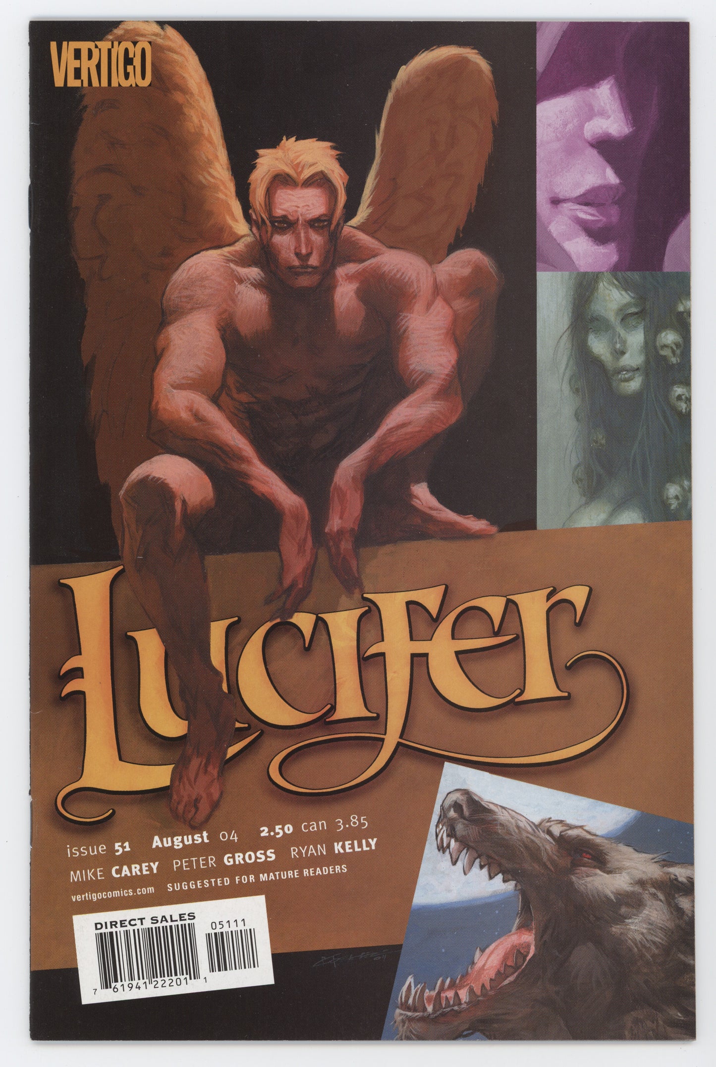 Lucifer 51 DC Vertigo 2004 NM Sandman Mike Carey