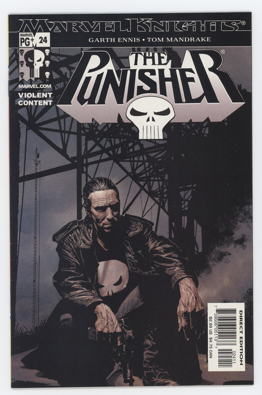 Punisher 24 6th Series Marvel Knights 2003 NM- Tim Bradstreet Garth Ennis