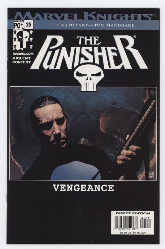 Punisher 25 6th Series Marvel Knights 2003 NM- Tim Bradstreet Garth Ennis