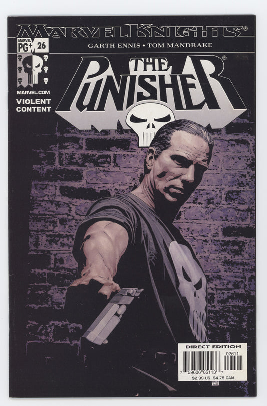 Punisher 26 6th Series Marvel Knights 2003 NM- Tim Bradstreet Garth Ennis