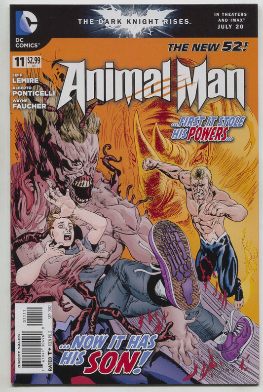 Animal Man 11 2nd Series DC 2011 NM Steve Pugh