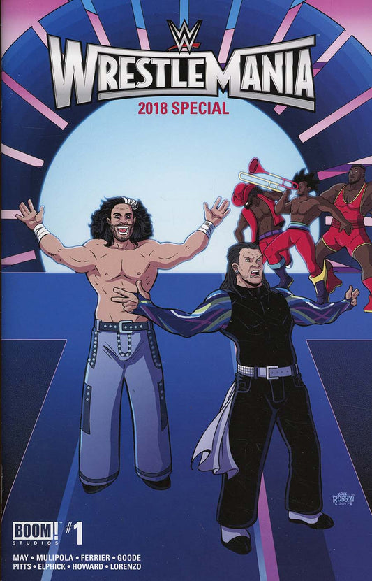 WWE WRESTLEMANIA 2018 SPECIAL #1 Boom Will ROBSON Hardy Boys VARIANT