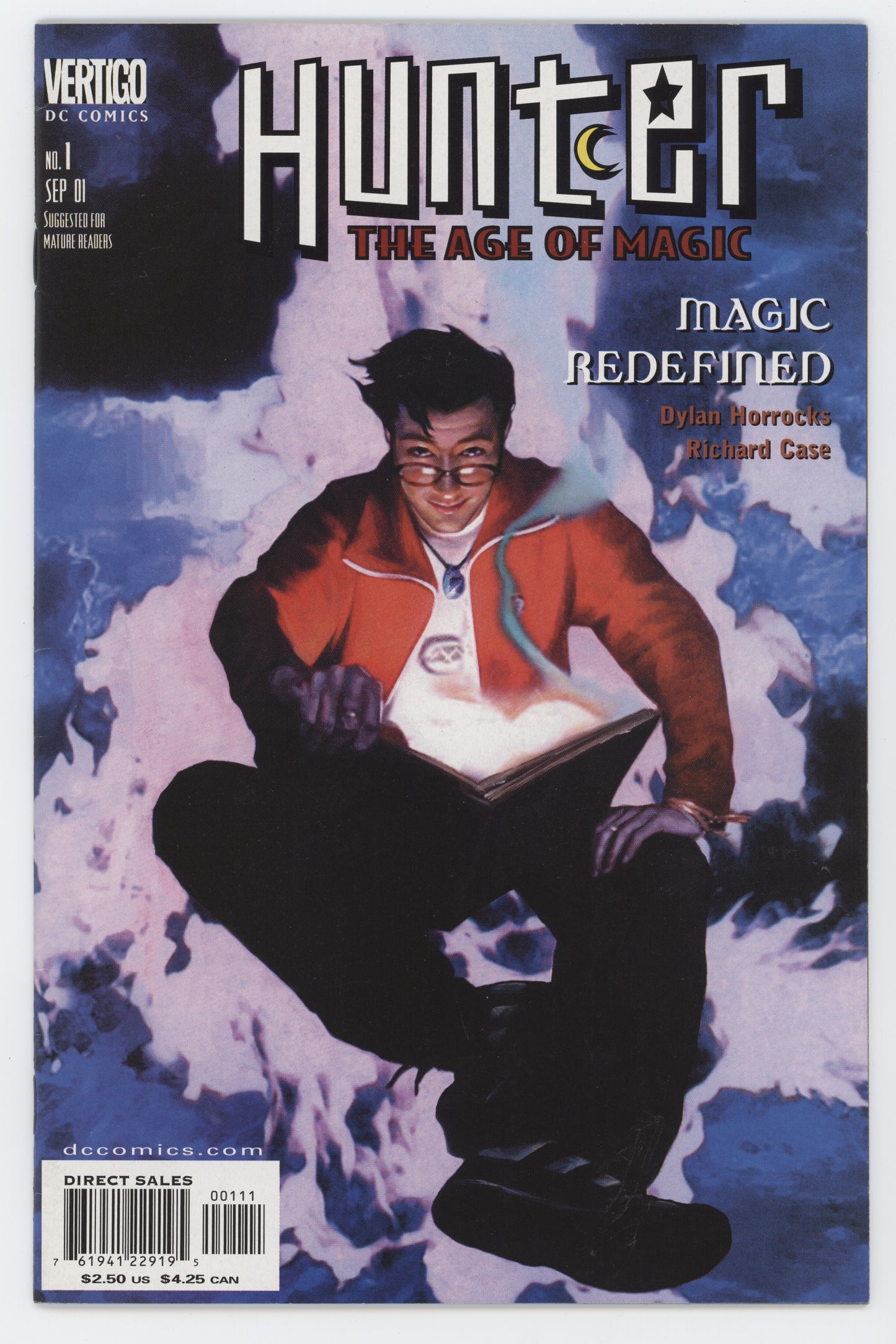 Hunter Age Of Magic 1 DC Vertigo 2001 NM John Bolton