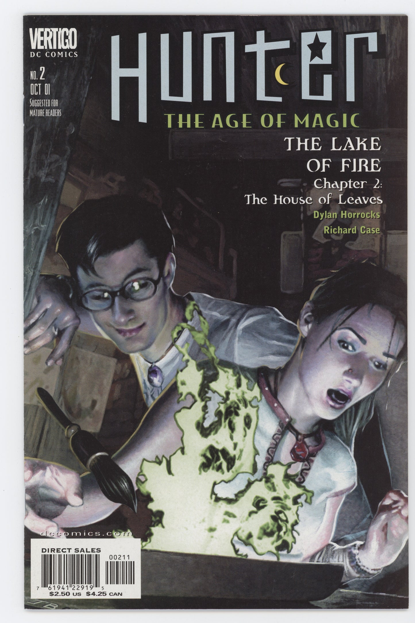 Hunter Age Of Magic 2 DC Vertigo 2001 NM John Bolton