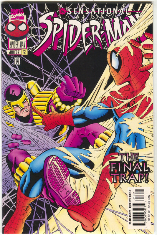 Sensational Spider-Man 12 Marvel 1997 NM Trapster