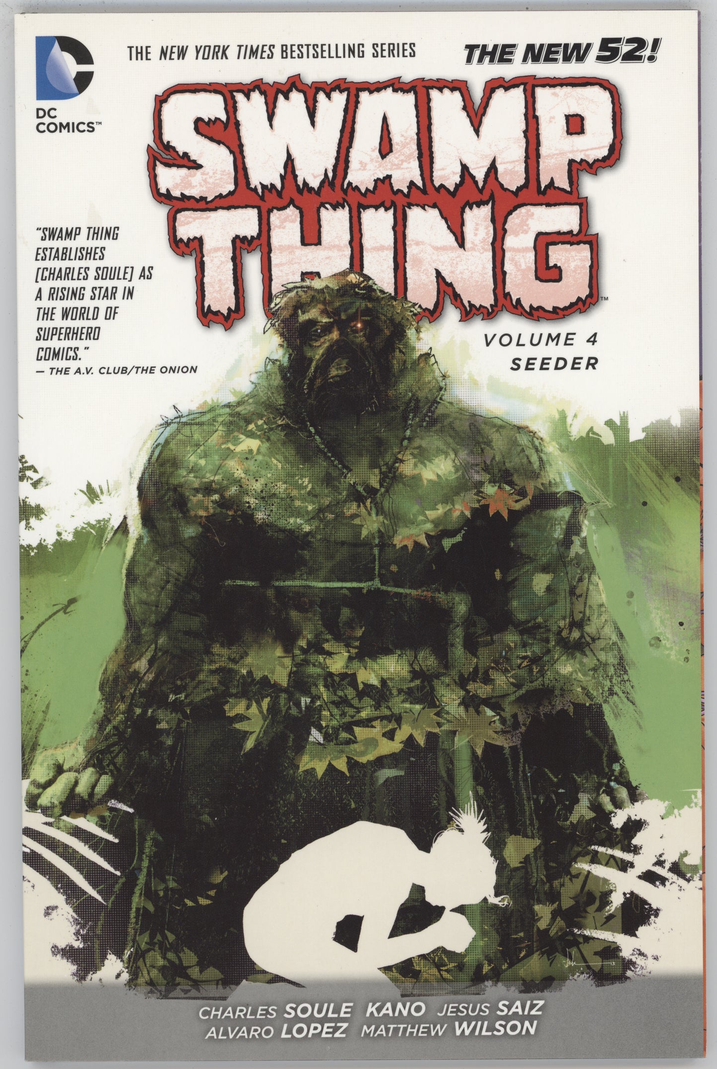 Swamp Thing Seeder 4 TPB DC 2013 NM New 52 19 20 21 22 23 23.1