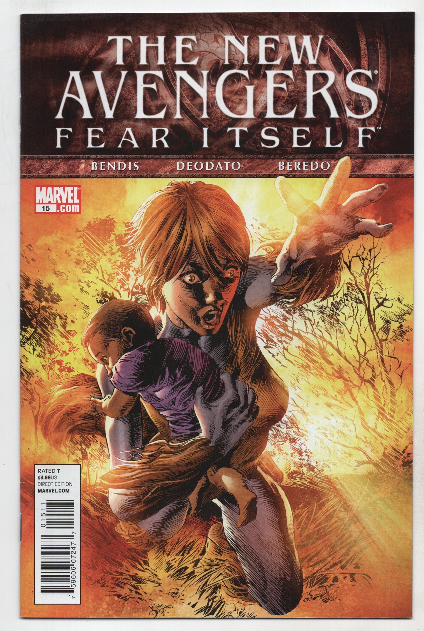 New Avengers 15 2nd Series Marvel 2011 NM Mike Deodato Fear Itself