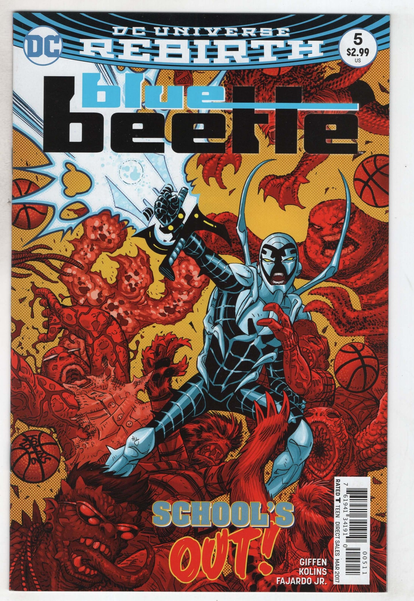 Blue Beetle #5 DC 2016 Scott Kollins Rebirth