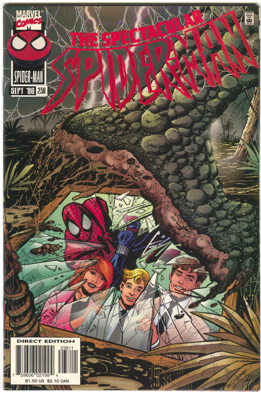 Spectacular Spider-Man 238 Marvel 1996 NM Sal Busceama Lizard