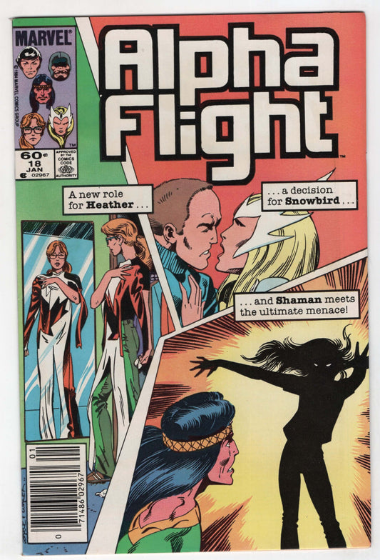 Alpha Flight 18 Marvel 1985 NM- John Byrne