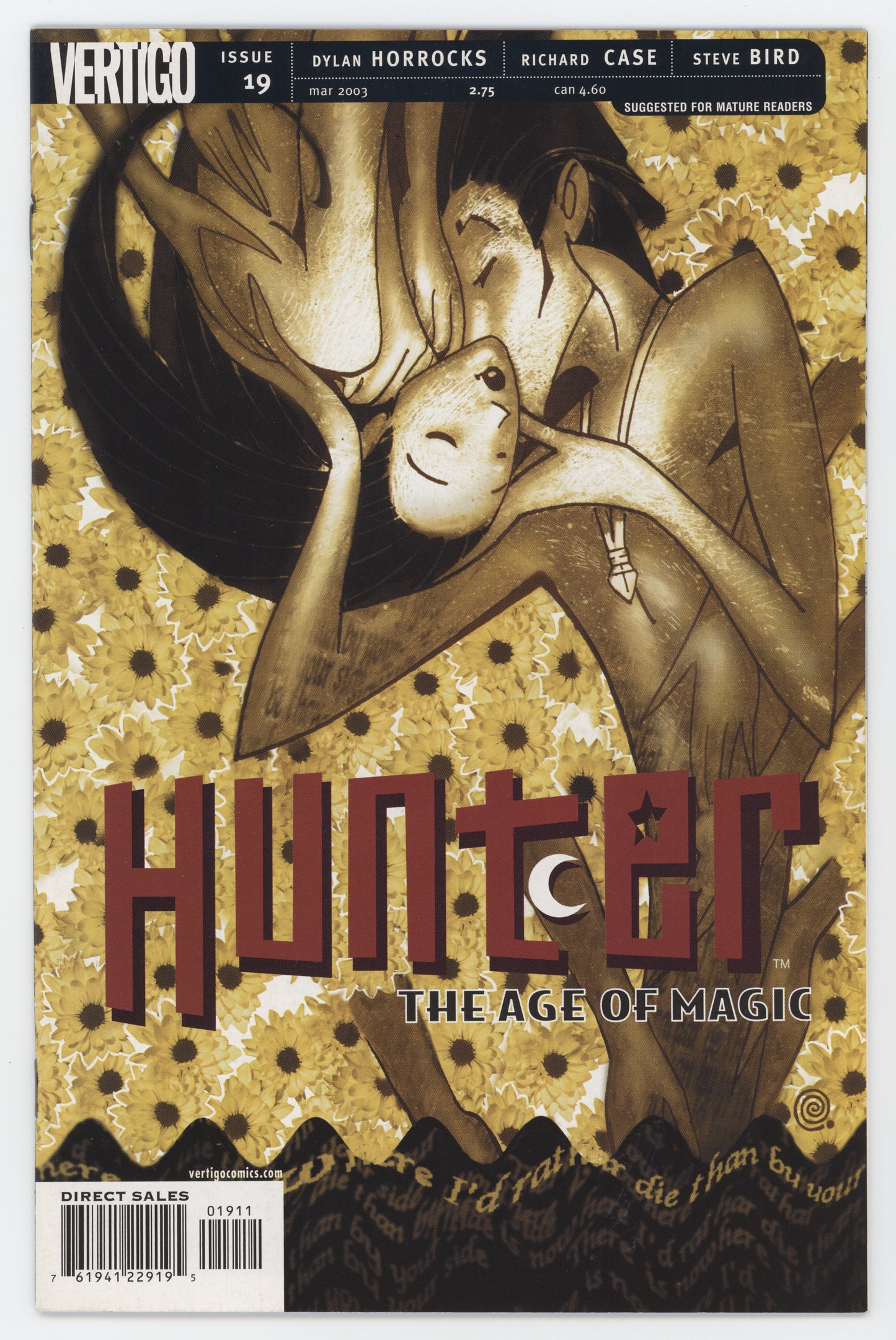 Hunter Age Of Magic 19 DC Vertigo 2003 NM- Chris Bachalo