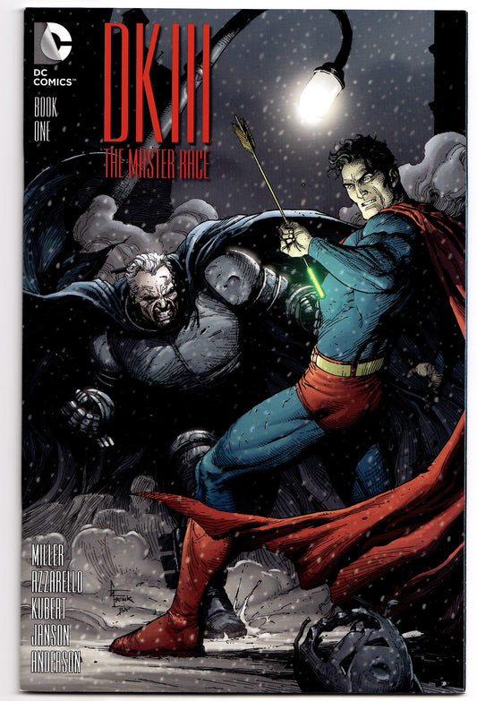 DARK KNIGHT III MASTER RACE #1 (OF 8) Gary Frank Variant Batman Superman