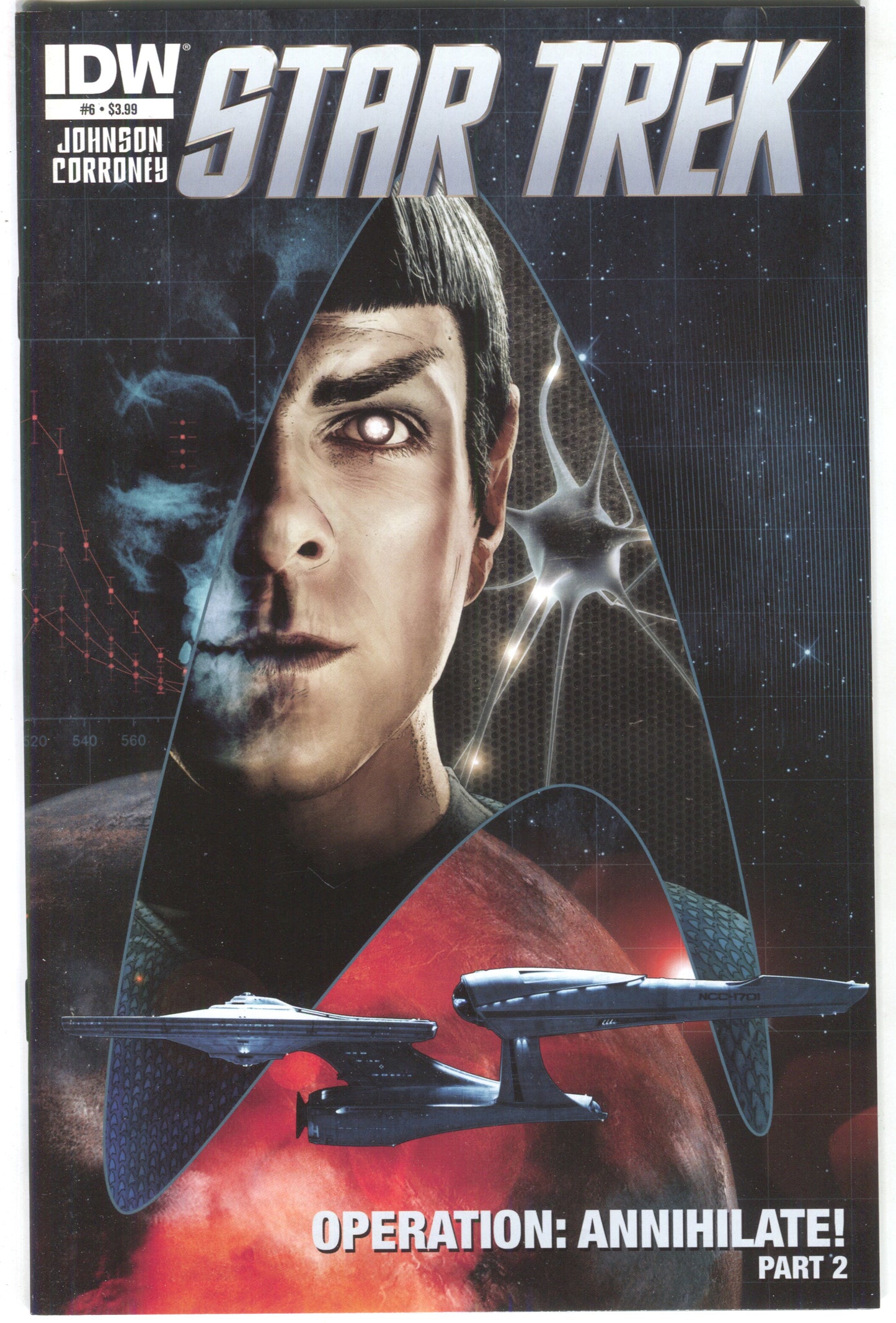 Star Trek 6 A IDW 2012 NM Tim Bradstreet