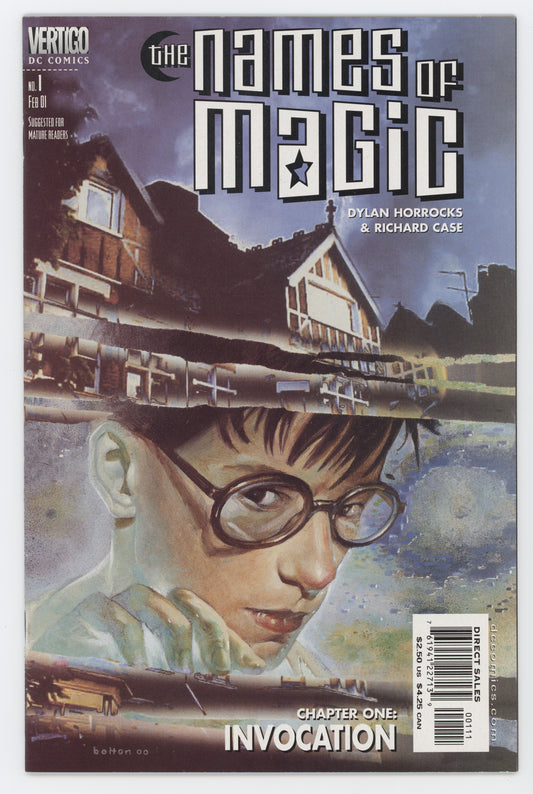 Names Of Magic 1 DC Vertigo 2001 NM Books Tim Hunter John Bolton