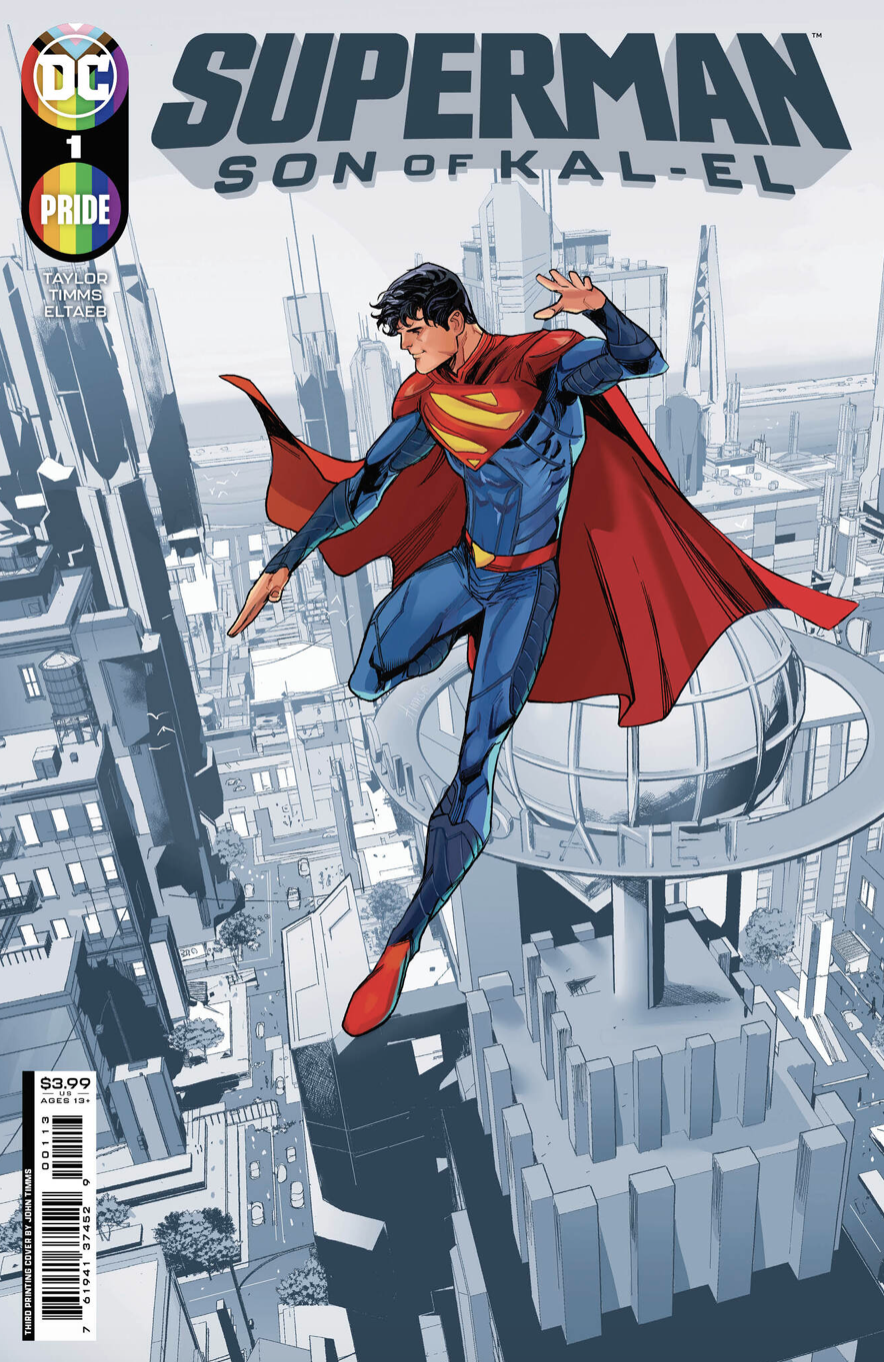 Superman Son Of Kal-El #1 3rd Print John Timms Variant (11/23/2021) Dc