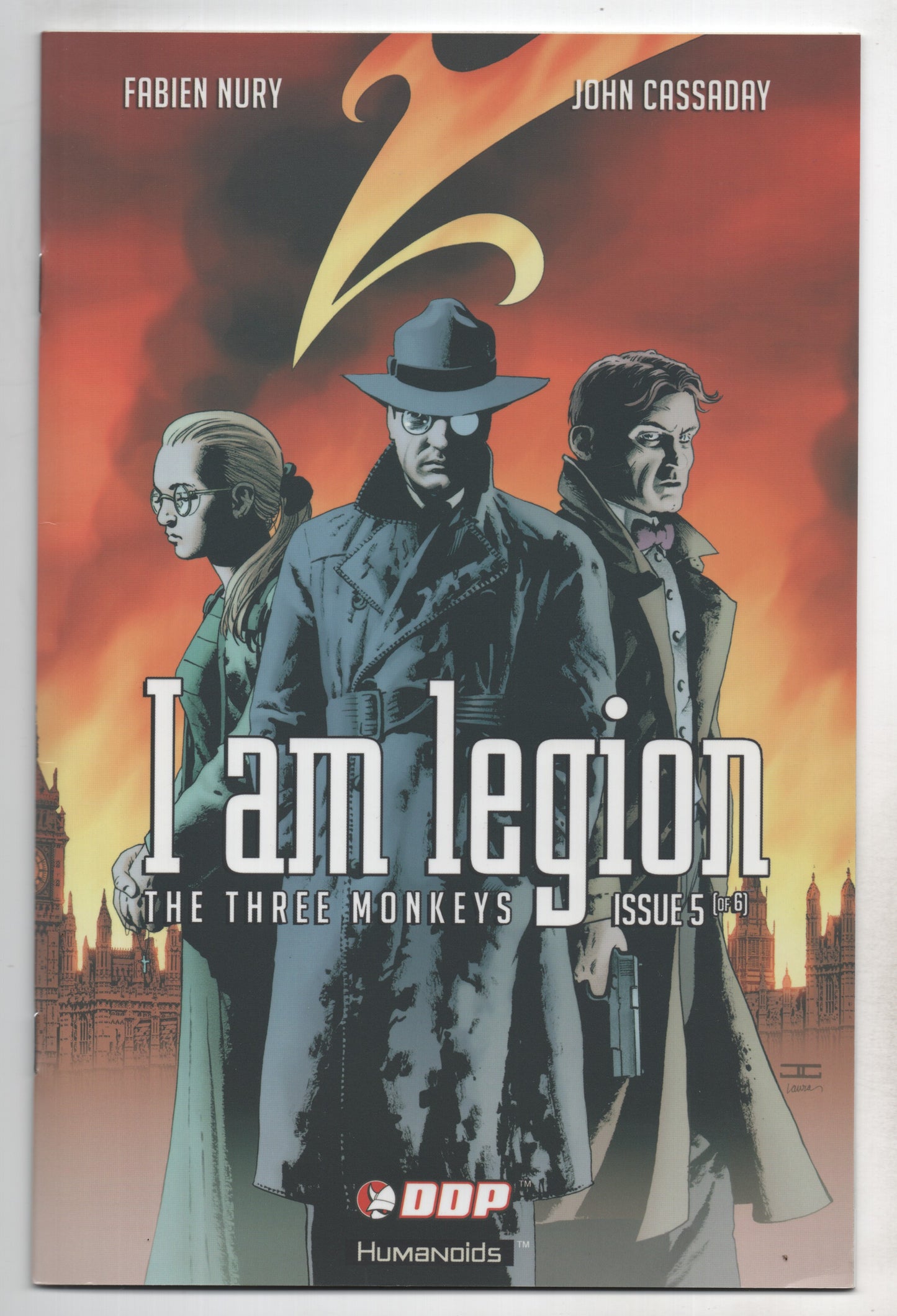 I Am Legion #5 (Of 6) (Mr) Ddp 2009 John Cassaday Fabien Nury