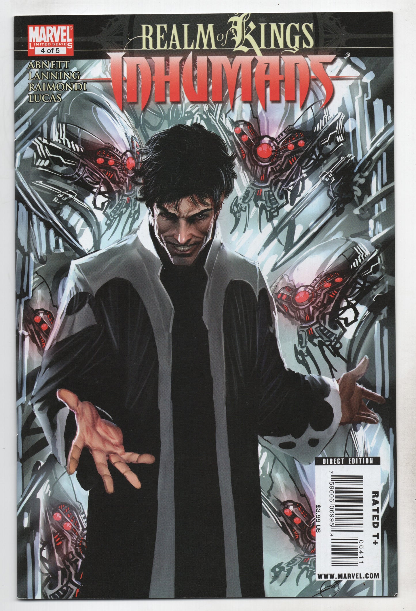 Realm Of Kings Inhumans #4 (Of 5) Marvel 2010 Dan Abnett Stjepan Sejic