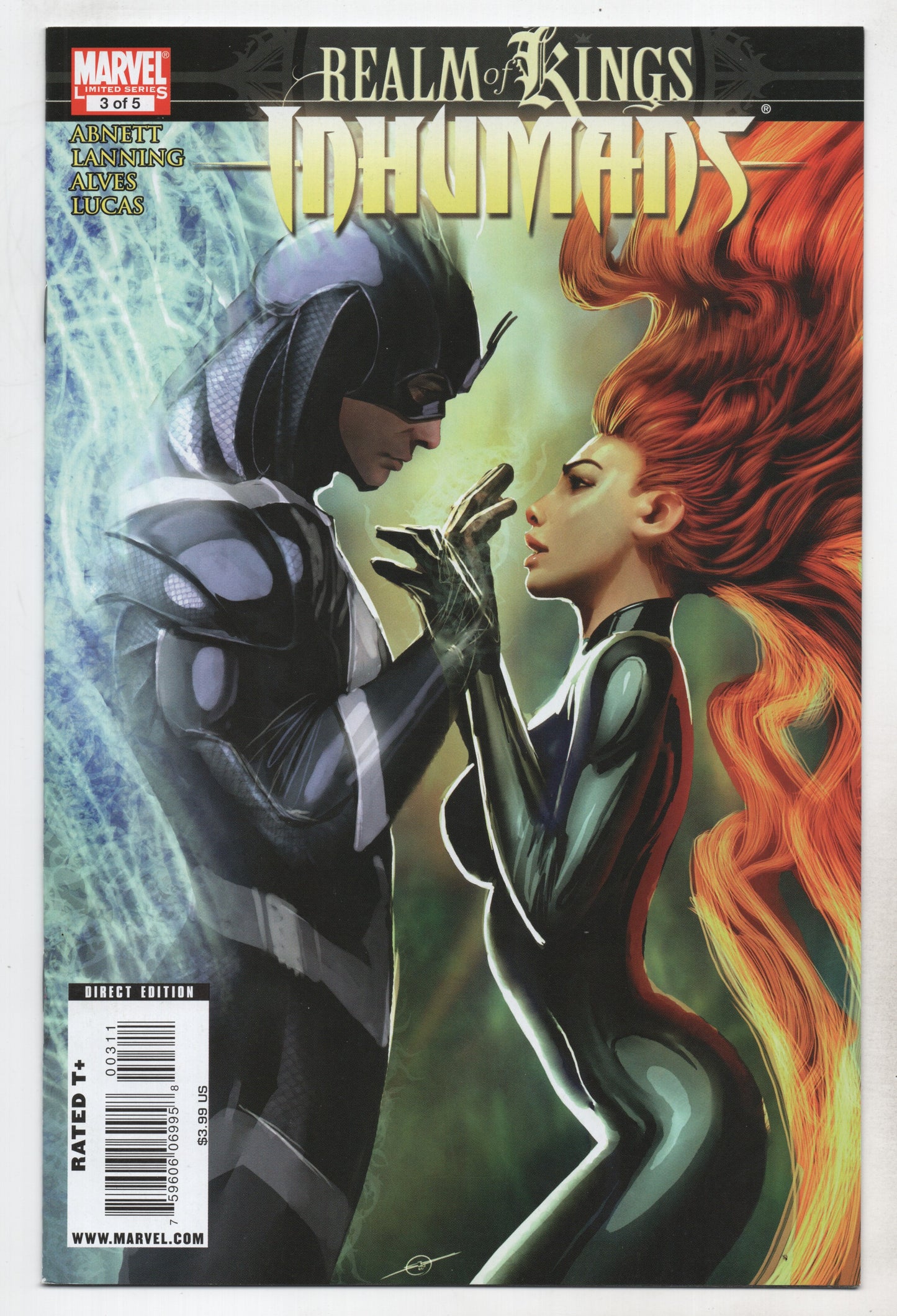 Realm Of Kings Inhumans #3 (Of 5) Marvel 2010 Dan Abnett Stjepan Sejic