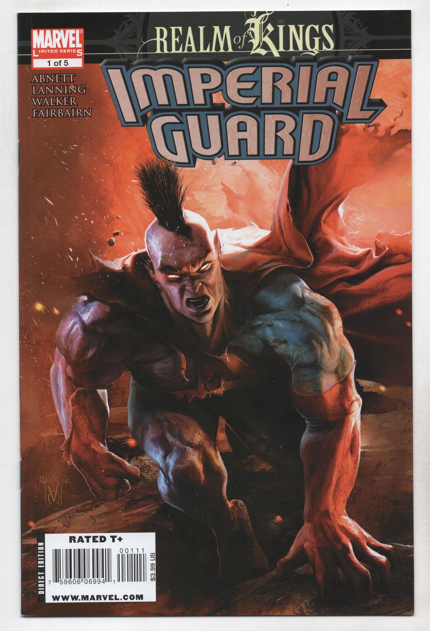 Realm Of Kings Imperial Guard #1 (Of 5) Marvel 2010  Dan Abnett Brian Haberlain